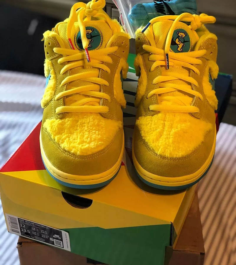 Stockxshoesvip Review & Nike SB Dunk Low Grateful Dead Yellow Bear :  r/RepsneakersDogs