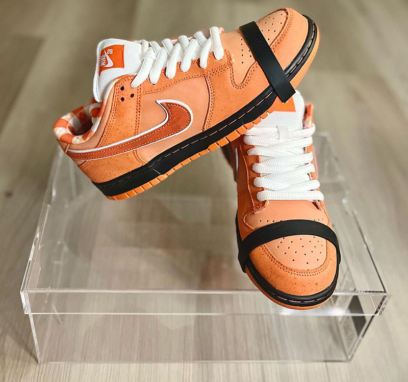 Best Fake Concepts x SB Dunk "Orange Lobster" Sneakers